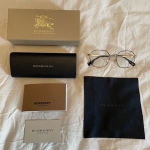 BURBERRY - ERIN HEXAGON GLASSES FRAME